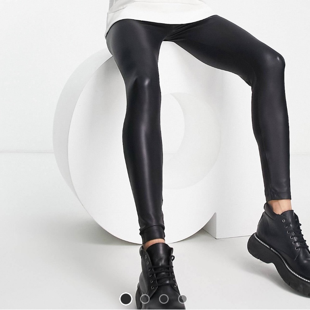 Topshop| Maternity Faux Leather Legging| NWOT
